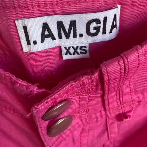 IAM GIA Pink Cargo Pants - Picture 4 of 5